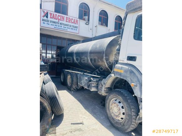 Arazöz Sıfır Tanker üst yapı basınç pompası