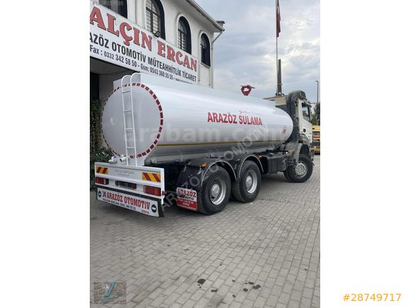 Arazöz Sıfır Tanker üst yapı basınç pompası