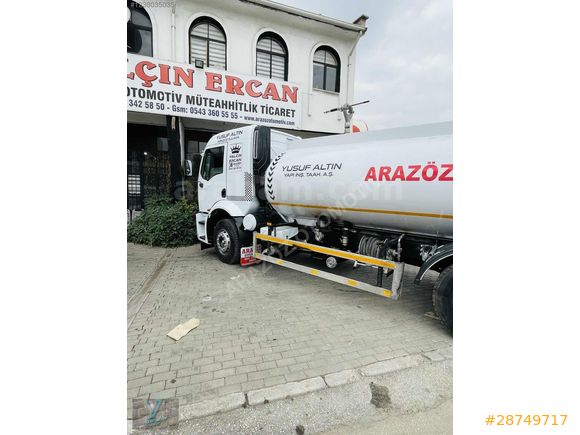 Arazöz Sıfır Tanker üst yapı basınç pompası