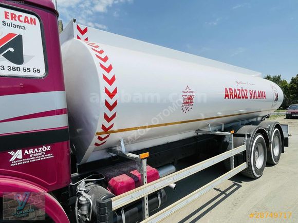 Arazöz Sıfır Tanker üst yapı basınç pompası