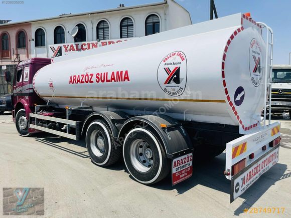 Arazöz Sıfır Tanker üst yapı basınç pompası