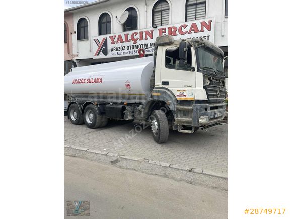 Arazöz Sıfır Tanker üst yapı basınç pompası