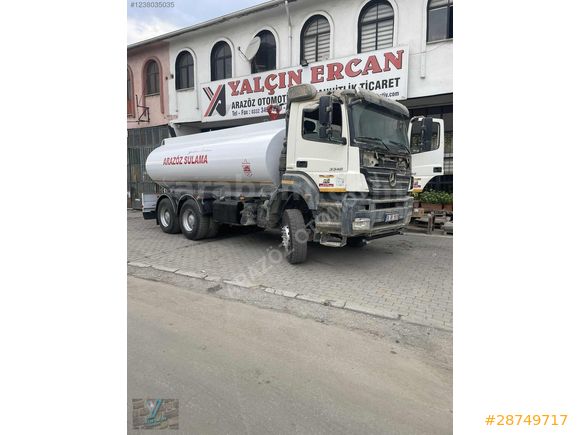 Arazöz Sıfır Tanker üst yapı basınç pompası