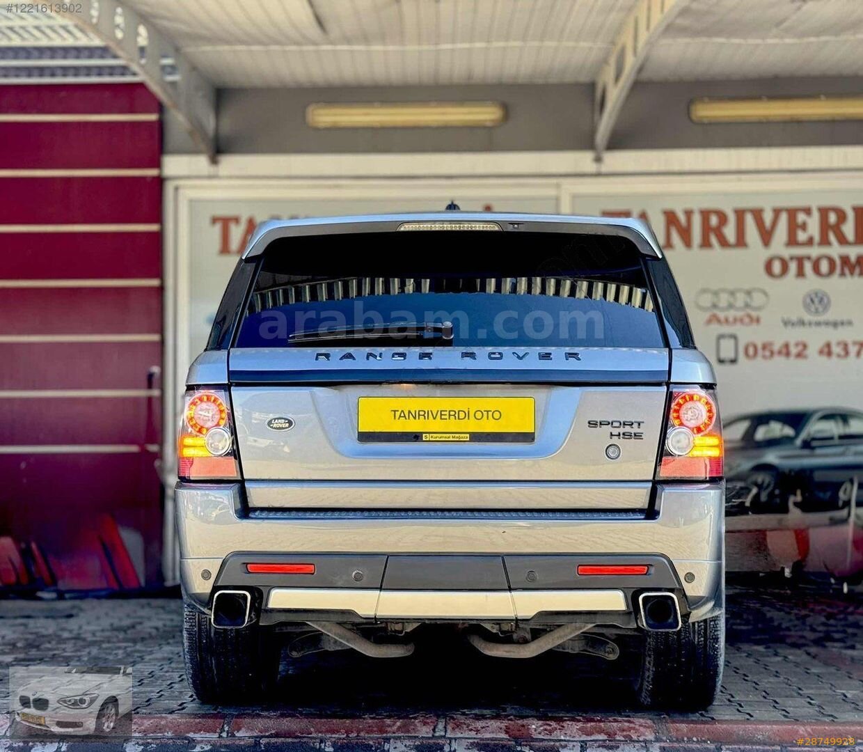 Galeriden Land Rover Range Sport 2.7 TDV6 HSE 2008 Model Adana 240.000 km Gri 5