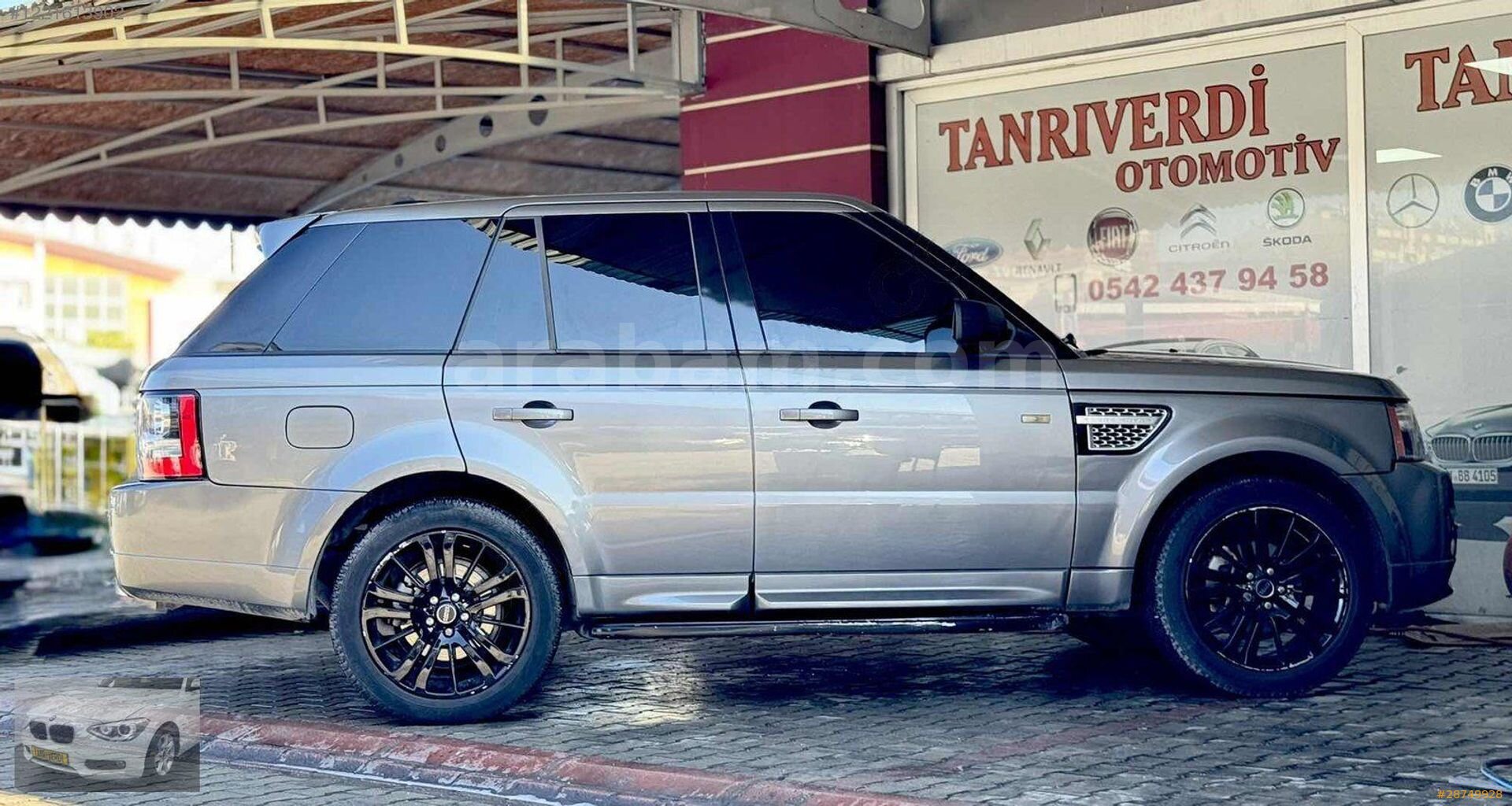 Galeriden Land Rover Range Sport 2.7 TDV6 HSE 2008 Model Adana 240.000 km Gri 4