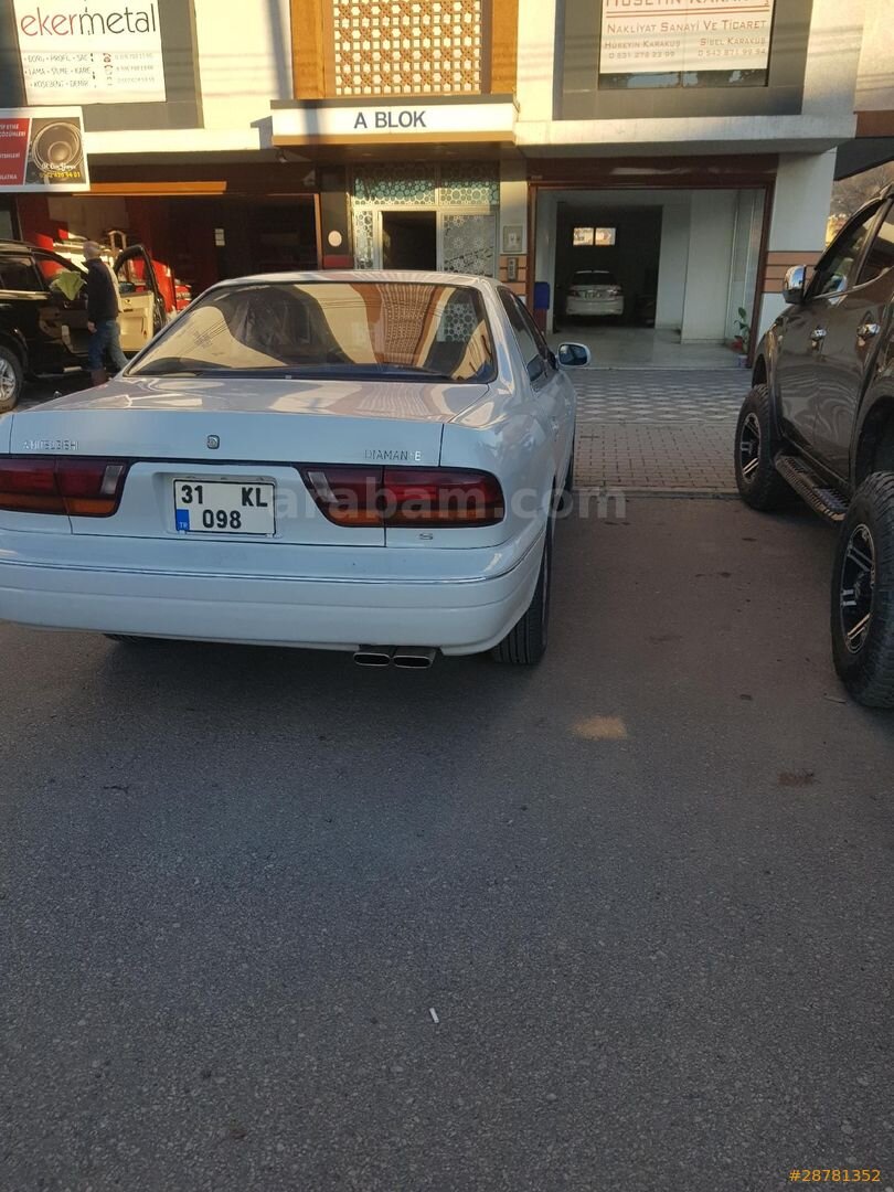 Galeriden Mitsubishi Diamante 1992 Model Hatay 210.000 km Beyaz 5