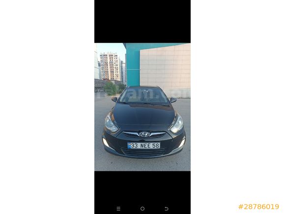 Sahibinden Hyundai Accent Blue 1.6 CRDI Mode 2012 Model