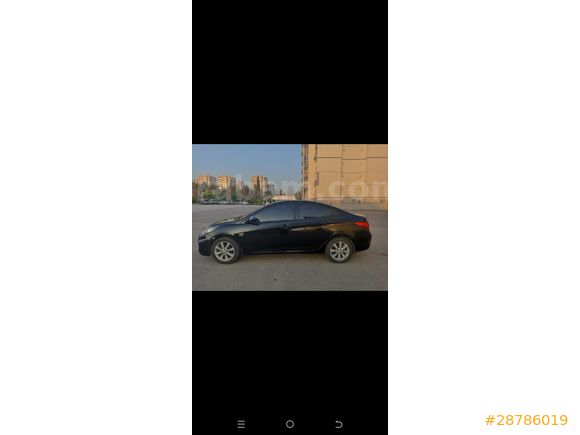 Sahibinden Hyundai Accent Blue 1.6 CRDI Mode 2012 Model