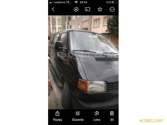 Sahibinden Volkswagen Transporter 2.4 1998 Model