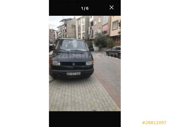 Sahibinden Volkswagen Transporter 2.4 1998 Model