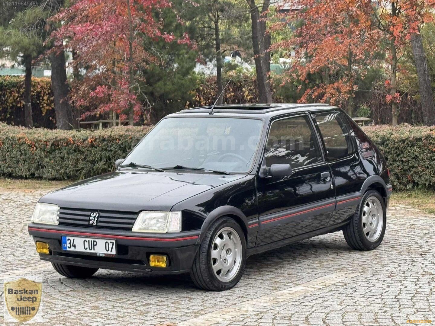 Galeriden Peugeot 205 1.9 GTi 1993 Model İstanbul 131.000 km Siyah 3