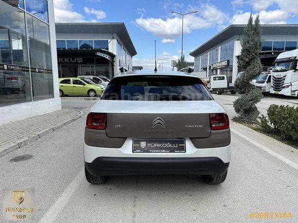 TÜRKOĞLUNDAN 2016 CİTROEN C4 CACTUS 1.6 e-HDİ Shine OTM.