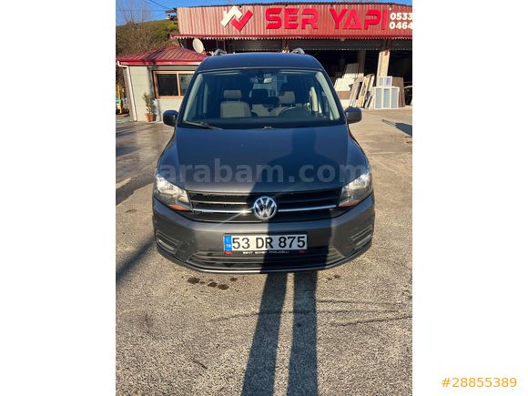 Sahibinden  orjinal kazasiz boyasiz Volkswagen Caddy 2.0 TDI Trendline 2016 Model 