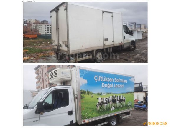 SATILIK KAYAR PERDELİ KASA FORT KARGO IVEKO MERSEDEZ 2521 UYAR