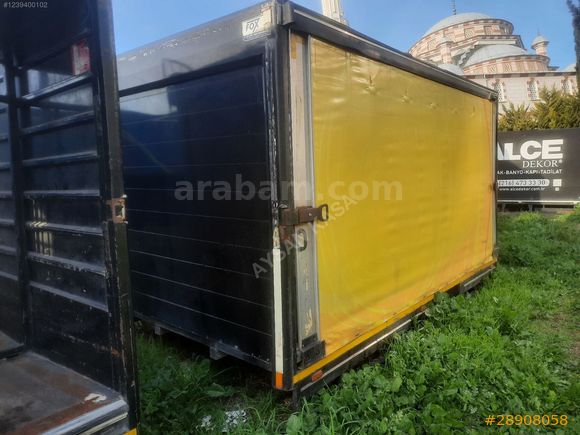 SATILIK KAYAR PERDELİ KASA FORT KARGO IVEKO MERSEDEZ 2521 UYAR