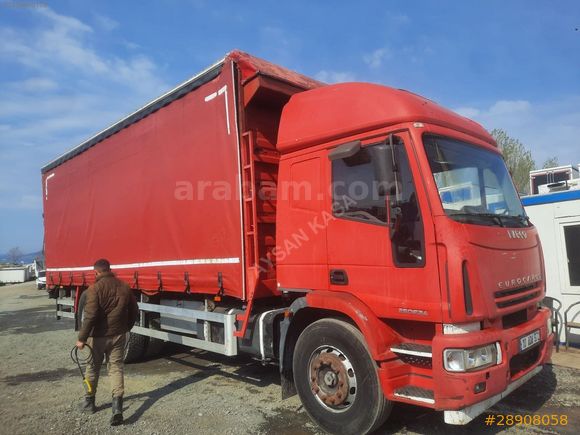 SATILIK KAYAR PERDELİ KASA FORT KARGO IVEKO MERSEDEZ 2521 UYAR