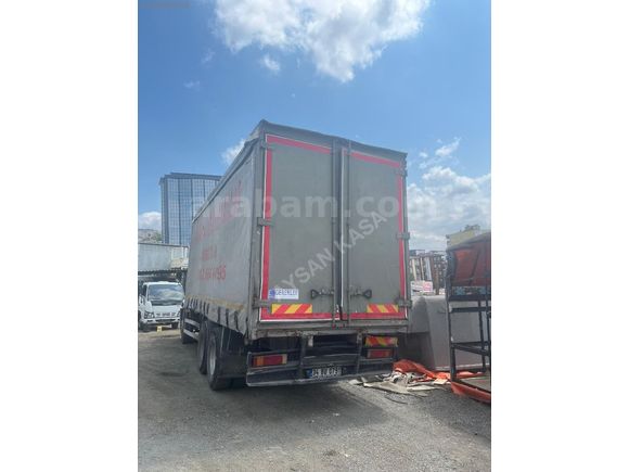 SATILIK KAYAR PERDELİ KASA FORT KARGO IVEKO MERSEDEZ 2521 UYAR