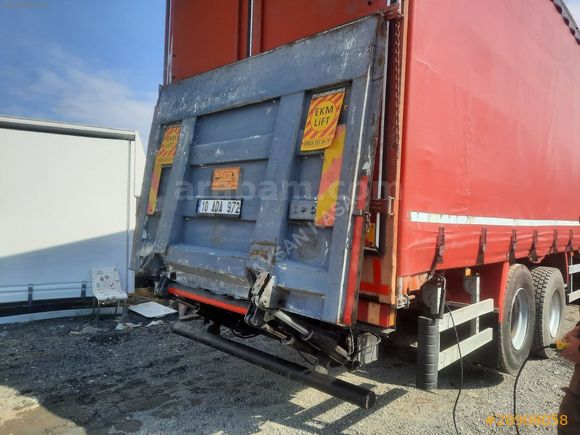SATILIK KAYAR PERDELİ KASA FORT KARGO IVEKO MERSEDEZ 2521 UYAR