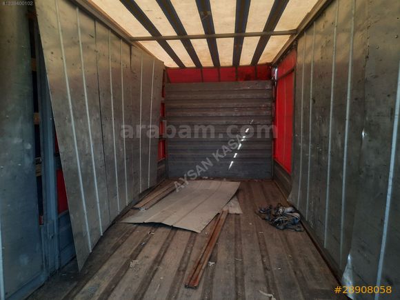 SATILIK KAYAR PERDELİ KASA FORT KARGO IVEKO MERSEDEZ 2521 UYAR
