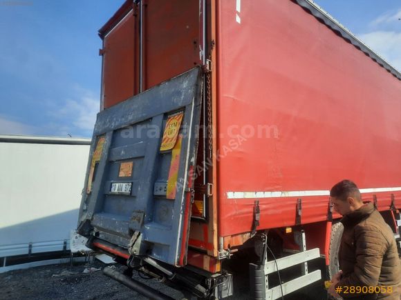 SATILIK KAYAR PERDELİ KASA FORT KARGO IVEKO MERSEDEZ 2521 UYAR