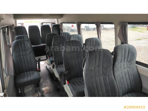 CAN 2 OTOMOTİVDEN 2007 MODEL 16+1 MİNİBÜS FABRİKADAN ORİJİNAL KOLTUKLU KLİMALI CAM GİBİ