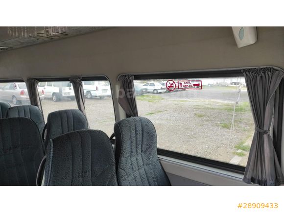 CAN 2 OTOMOTİVDEN 2007 MODEL 16+1 MİNİBÜS FABRİKADAN ORİJİNAL KOLTUKLU KLİMALI CAM GİBİ