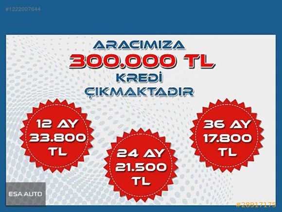 48 AY VADE ESA AUTODAN 2015 MODEL PARÇA BOYALI COURİER DİZEL
