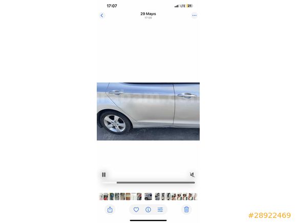 Sahibinden Hyundai Elantra 1.6 D-CVVT Mode Plus 2012 Model 