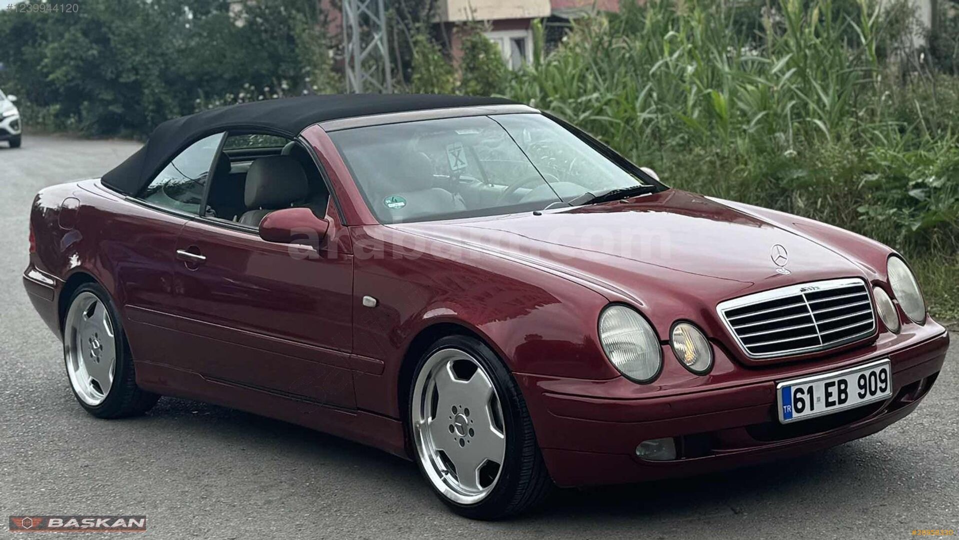 Galeriden Mercedes - Benz CLK 200 1998 Model Trabzon 196.950 km Bordo 5