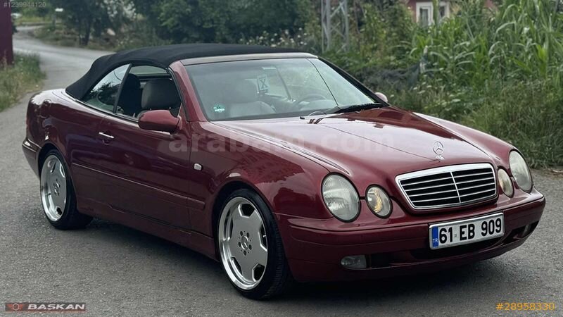Galeriden Mercedes - Benz CLK 200 1998 Model Trabzon 196.950 km Bordo
