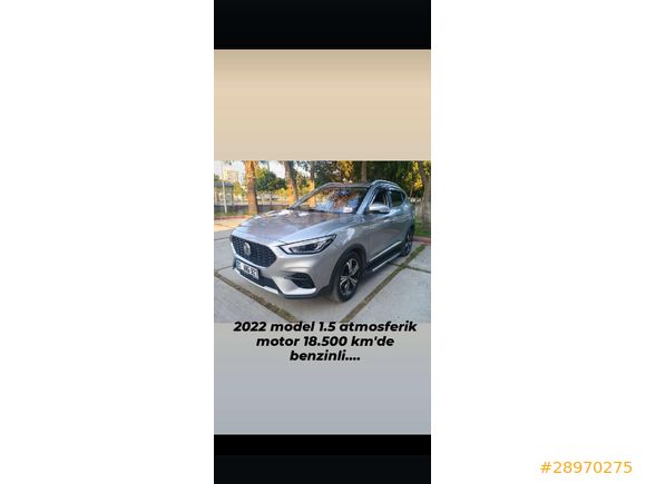 Sahibinden MG ZS 1.5 VTI Comfort 2022 Model