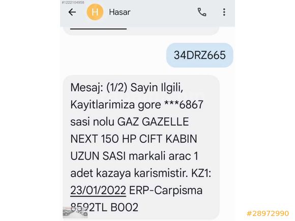 ÖZMENLER'DEN 2020 GAZELLE NEXT 150BG 13.5m3 HATASIZ UZUN ŞASE