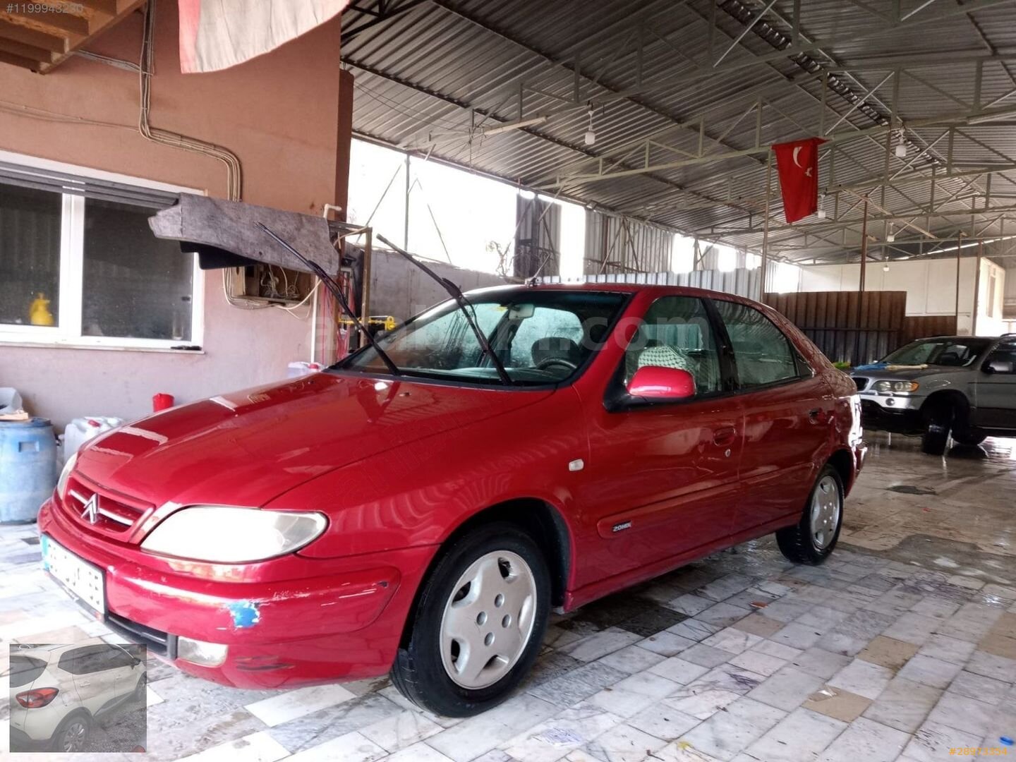 Galeriden Citroen Xsara 2.0 HDi 2000 Model İzmir 399.000 km Kırmızı 3