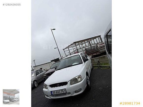 HACIOĞULLARI OTOMOTİV DEN HYUNDAİ ACCENT 2001 LPG Lİ