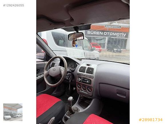 HACIOĞULLARI OTOMOTİV DEN HYUNDAİ ACCENT 2001 LPG Lİ