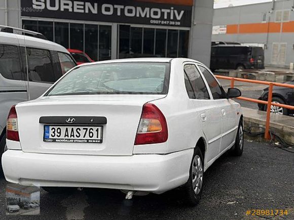 HACIOĞULLARI OTOMOTİV DEN HYUNDAİ ACCENT 2001 LPG Lİ
