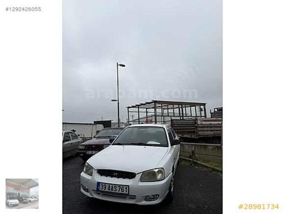 HACIOĞULLARI OTOMOTİV DEN HYUNDAİ ACCENT 2001 LPG Lİ