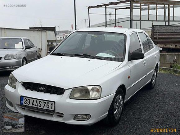 HACIOĞULLARI OTOMOTİV DEN HYUNDAİ ACCENT 2001 LPG Lİ