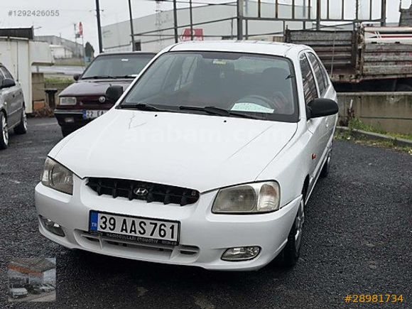 HACIOĞULLARI OTOMOTİV DEN HYUNDAİ ACCENT 2001 LPG Lİ