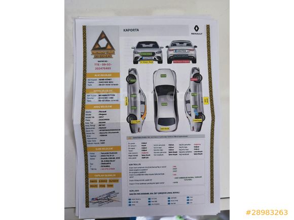2.Sahibinden Renault Megane 4 1.5 dCi Icon 2017 Model