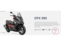 HAN MOTO'DAN 2024 KYMCO DTX 360 NAKİTE ÖZEL FİYAT