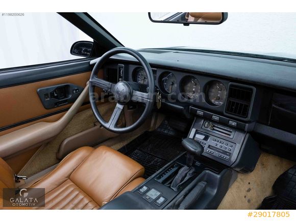 'GALATA' 1990 PONTİAC TRANS AM GTA T-TOP 350CUİ 5700 CC