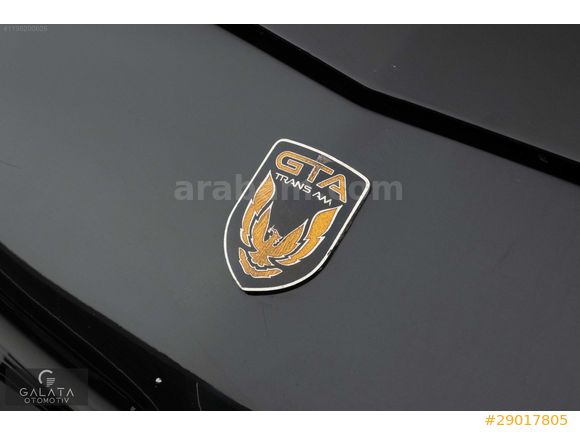 'GALATA' 1990 PONTİAC TRANS AM GTA T-TOP 350CUİ 5700 CC
