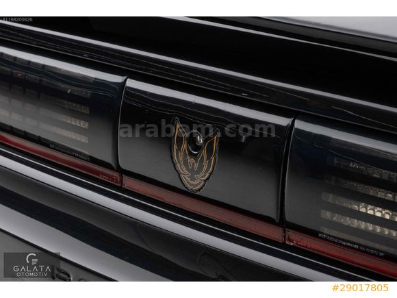 'GALATA' 1990 PONTİAC TRANS AM GTA T-TOP 350CUİ 5700 CC