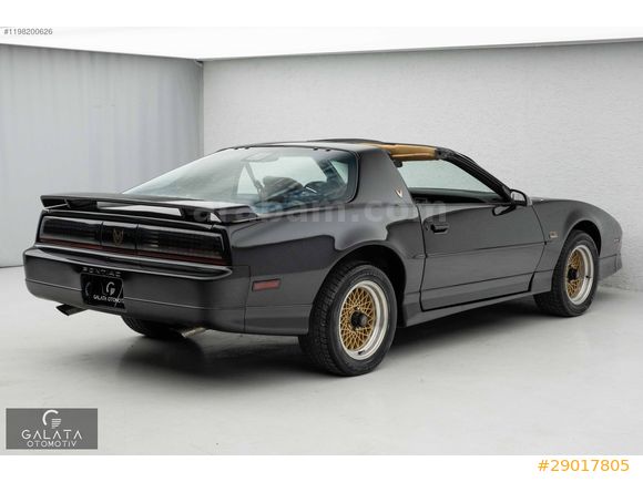 'GALATA' 1990 PONTİAC TRANS AM GTA T-TOP 350CUİ 5700 CC