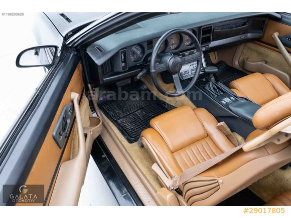 'GALATA' 1990 PONTİAC TRANS AM GTA T-TOP 350CUİ 5700 CC