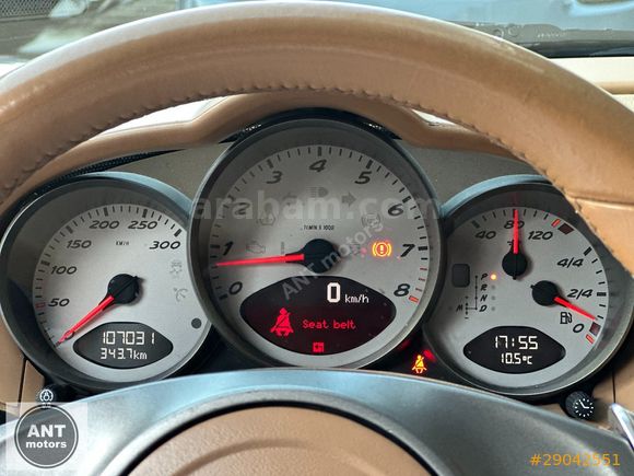 BAYİ 2011 PORSCHE CAYMAN S 3.4 PDK+CHRONO+SPORT PLUS FUL