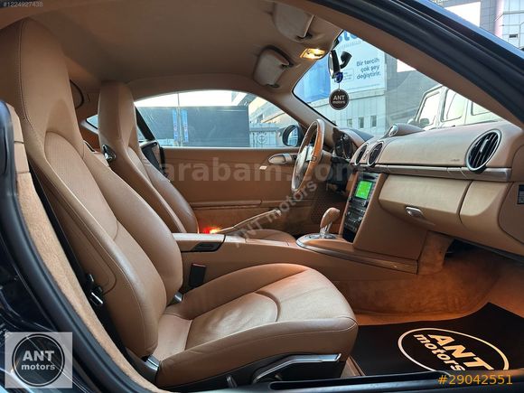 BAYİ 2011 PORSCHE CAYMAN S 3.4 PDK+CHRONO+SPORT PLUS FUL