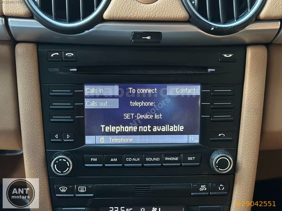 BAYİ 2011 PORSCHE CAYMAN S 3.4 PDK+CHRONO+SPORT PLUS FUL