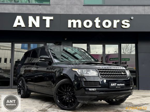 KAZASIZ BAYİ 2016RANGE ROVER 3.0TDV6 AUTOBIOGRAPHY BLACK EDITION